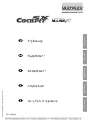 Multiplex COCKPIT SX Mode D'emploi