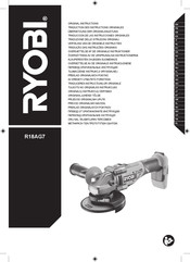 Ryobi R18AG7 Traduction Des Instructions Originales
