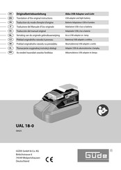 Güde UAL 18-0 Traduction Du Mode D'emploi D'origine