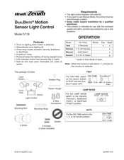 Heath Zenith DualBrite 5718 Mode D'emploi