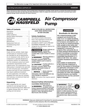 Campbell Hausfeld VH300300 Instructions D'utilisation