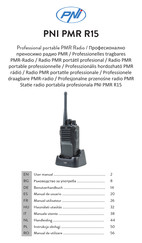 PNI PMR R15 Manuel Utilisateur