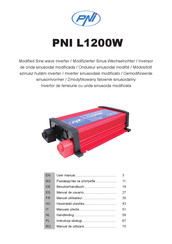 PNI L1200W Manuel Utilisateur