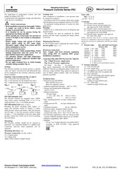 Emerson Alco Controls PS3 Serie Instructions De Service