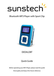 Sunstech DEDALOBT Guide Rapide