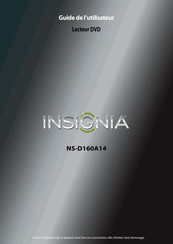 Insignia NS-D160A14 Guide De L'utilisateur