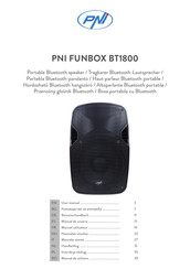 PNI FUNBOX BT1800 Manuel Utilisateur