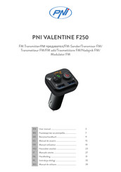 PNI VALENTINE F250 Manuel Utilisateur