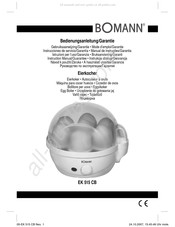 BOMANN EK 515 CB Mode D'emploi & Garantie