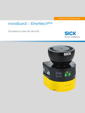 Sick microScan3 Notice D'instructions