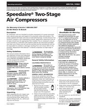 Speedaire 4MU10A Manuel D'utilisation