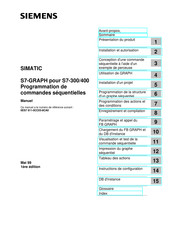 Siemens SIMATIC S7-GRAPH Manuel