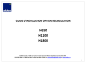 aldes H650 Guide D'installation