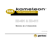 Gentec kameleon K4 Serie Manuel De L'utilisateur