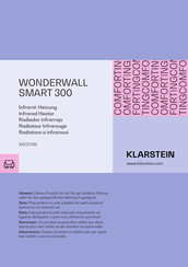 Klarstein WONDERWALL SMART 300 Mode D'emploi