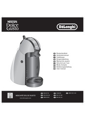 DeLonghi NESCAFE DOLCE GUSTO Mode D'emploi