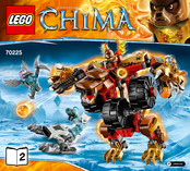 LEGO CHIMA 70225 Mode D'emploi