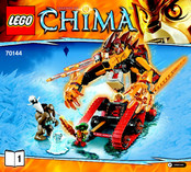 LEGO LEGENDS OF CHIMA 70142 Mode D'emploi