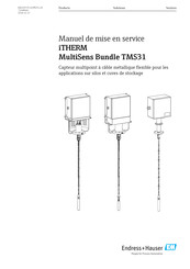 Endress+Hauser iTHERM MultiSens Bundle TMS31 Manuel De Mise En Service