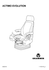 Grammer ACTIMO EVOLUTION Mode D'emploi