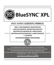 GOgroove BlueSYNC XPL Mode D'emploi