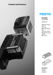 Festo CP-E16 M Serie Description Technique