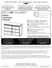 Delta Children Summit 6 Drawer Dresser Instructions De Montage
