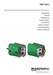 Migatronic RWF 32 Guide De L'utilisateur