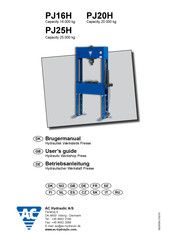 AC Hydraulic PJ20H Manuel D'utilisation