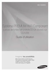 Samsung MX-HS6800 Guide D'utilisation