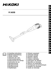 HIKOKI R 36DB Mode D'emploi