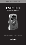 Eton ESP 2000 Mode D'emploi