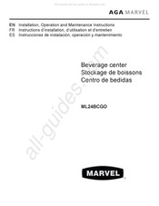 AGA MARVEL ML24BCGO Instructions D'installation, D'utilisation Et D'entretien