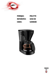 Melitta Easy Mode D'emploi