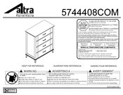 Altra Furniture 5744408COM Instructions De Montage