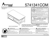 Ameriwood HOME 5741341COM Instructions De Montage