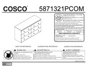 Cosco 5889501PCOM Manuel D'instructions