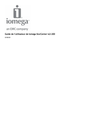 EMC Iomega StorCenter ix2-200 Guide De L'utilisateur