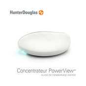 HunterDouglas PowerView Guide De Démarrage Rapide