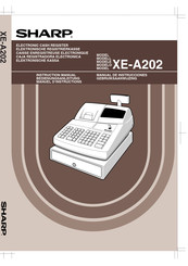Sharp XE-A202 Manuel D'instructions