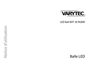 thomann VARYTEC LED Ball BAT 30 RGBW Notice D'utilisation