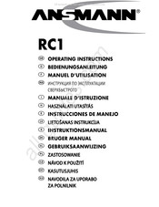 ANSMANN RC1 Manuel D'utilisation