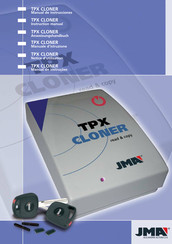 JMA TPX CLONER Notice D'utilisation