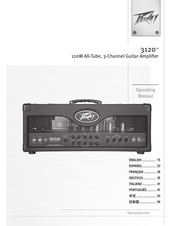 Peavey 3120 Mode D'emploi