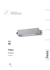 Hess V 9010 Notice De Montage Et D'installation