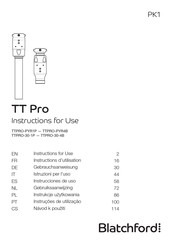 Blatchford TT Pro Instructions D'utilisation