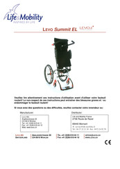 Life & Mobility Levo Summit EL Mode D'emploi