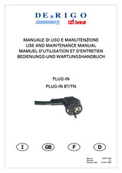 DE RIGO refrigeration FIJI-SG NT 150 Manuel D'utilisation Et D'entretien