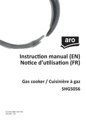ARO SHG5056 Notice D'utilisation