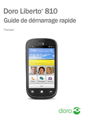 Doro Liberto 810 Guide De Démarrage Rapide